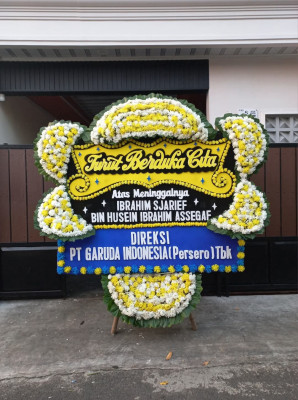 Papan Bunga Duka di Krucil